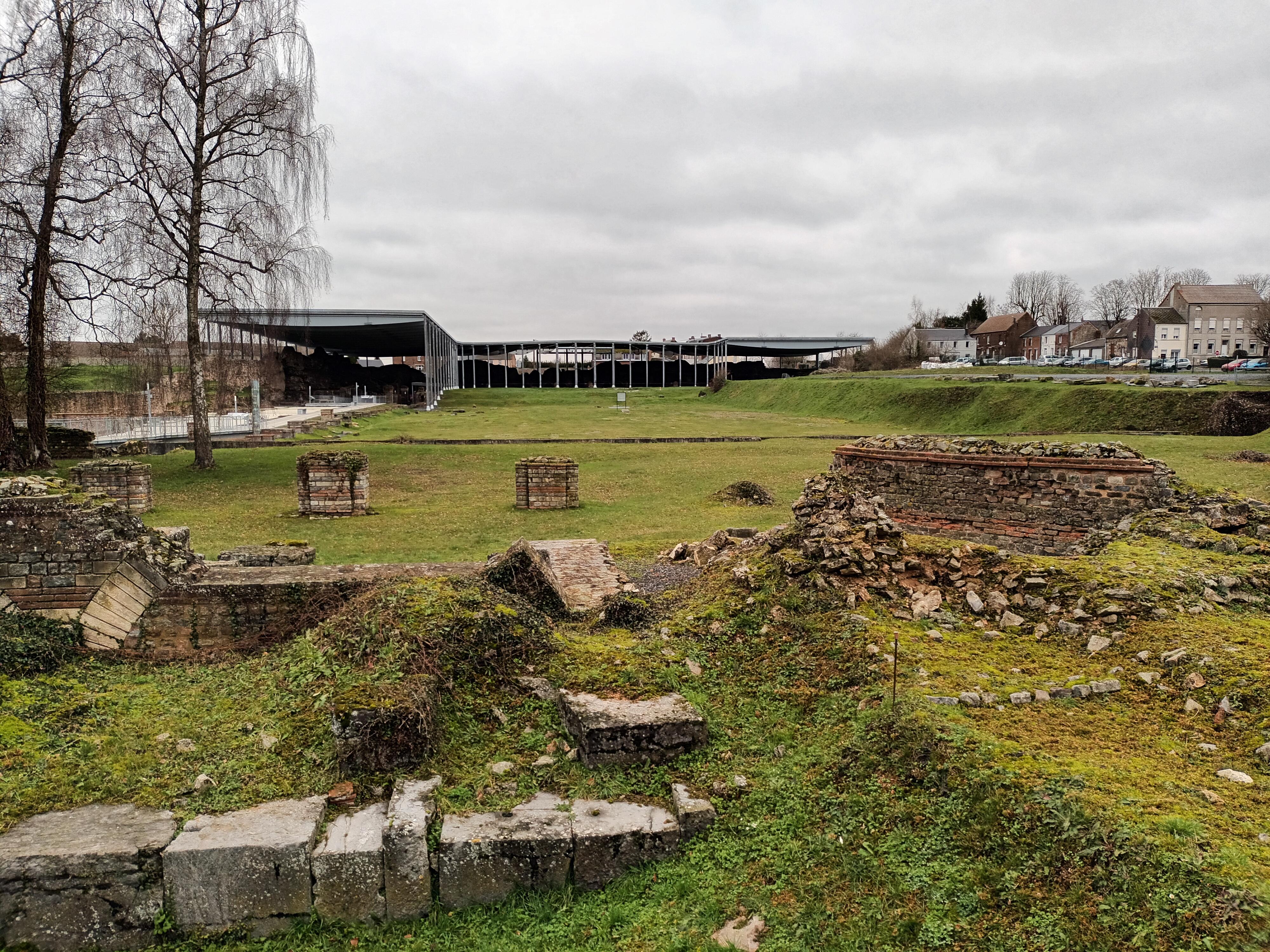 Forum antique de Bavay - janvier 2023